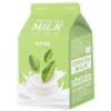 [A'pieu] Green Tea Milk One-Pack Sheet Mask