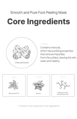 [Ariul] Smooth & Pure Foot Peeling Mask Purifying (2 Pairs)