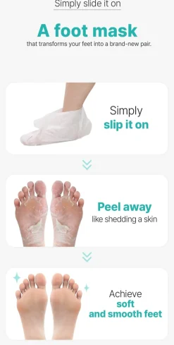 [Ariul] Smooth & Pure Foot Peeling Mask Purifying (2 Pairs)