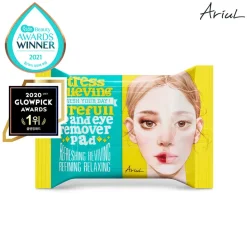 [Ariul] Stress Relieving Purefull Lip and Eye Remover Pad