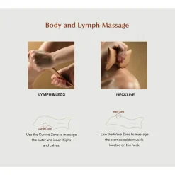 [Aromatica] Wooden Dolphin Face & Body Massage Tool