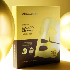 [EQQUALBERRY] Collagen Glow Up Hydrogel Mask