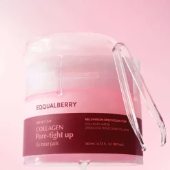 [EQQUALBERRY] Collagen Pore-Tight Up Gel Toner Pads