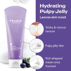[Frudia] Blueberry Hydrating Cleansing Gel To Foam