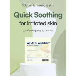 [Frudia] What’s Wrong Help AC Clear Pad (2ea)