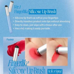 [fwee] Fingerlike Silicone Lip Brush