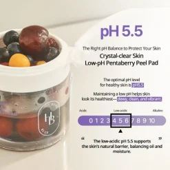 [HEVEBLUE] Penta Berry Panthenol Repair Peel Pad