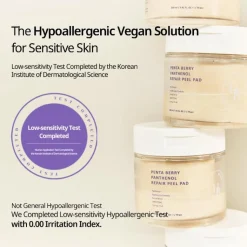 [HEVEBLUE] Penta Berry Panthenol Repair Peel Pad