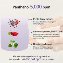 [HEVEBLUE] Penta Berry Panthenol Repair Peel Pad