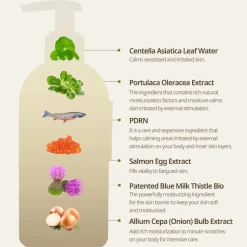 [HEVEBLUE] Salmon Fruity Centella Body Cream