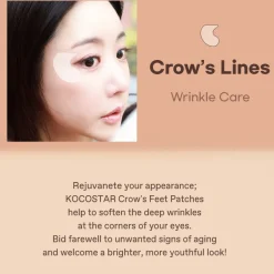 [Kocostar] Ultimate Face Patches - Crow's Feet (4 pairs)