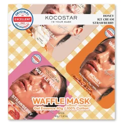 [Kocostar] Waffle Mask Kit (3pcs)