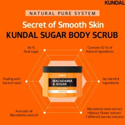 [Kundal] Macadamia & Sugar Body Scrub