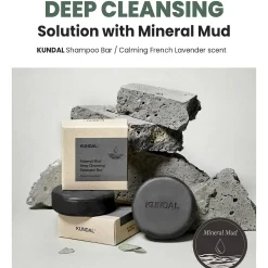 [Kundal] Mineral Mud Deep Cleansing Shampoo Bar French Lavender