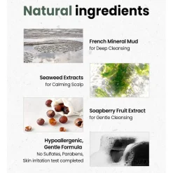 [Kundal] Mineral Mud Deep Cleansing Shampoo Bar French Lavender