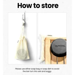 [Kundal] Mineral Mud Deep Cleansing Shampoo Bar French Lavender