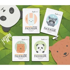 [Look At Me] Vegetable Bunny Face Mask