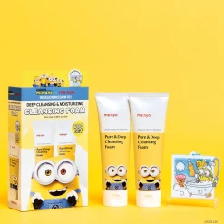 [Ma:nyo Factory] Minions X Ma:nyo Pure & Deep Cleansing Foam Gift Duo Set