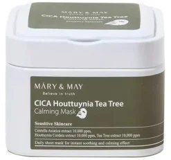 [Mary&May] CICA Houttuynia Tea Tree Calming Mask Pack