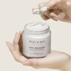 [Mary&May] Lemon Niacinamide Glow Wash Off Pack