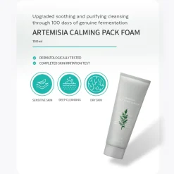 [Missha] Artemisia Pack Foam Cleanser