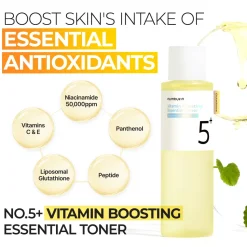 [Numbuzin] No.5+ Vitamin Boosting Essential Toner