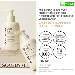 [Some By Mi] Lacto Soy Mild Peeling Bubble Cleanser