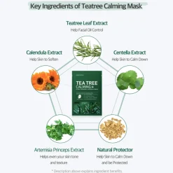 [Some By Mi] Tea Tree Calming Glow Luminous Ampoule Mask