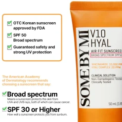 [Some By Mi] V10 Hyal Air Fit Sunscreen