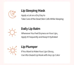 [Tocobo] Vita Glazed Lip Mask