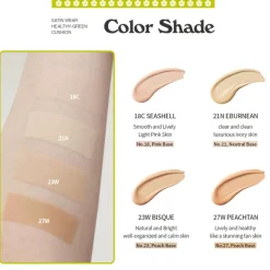 [Unleashia] Satin Wear Healthy-Green Cushion